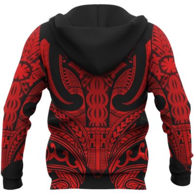 Fiji Active Hoodie - Red A7