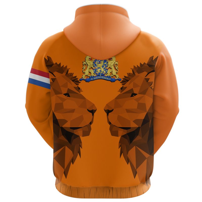Netherlands Zip-Up Hoodie - Double Lion K7