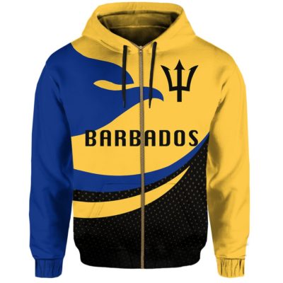Barbados Zip Hoodie Proud Version K4