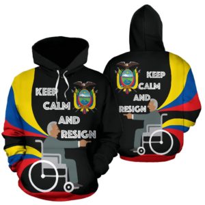 Ecuador Hoodie Keep Calm K4