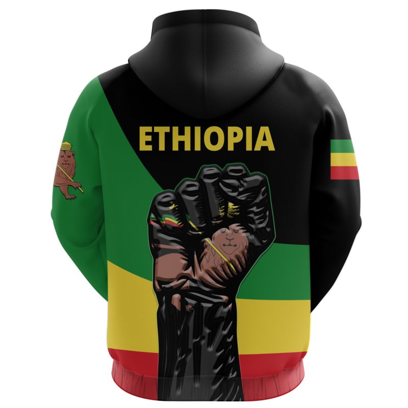 Freedom Ethiopia Hoodie Lion of Judah K4