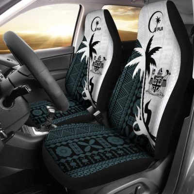 Fiji Coconut Tree Car Seat Covers K4