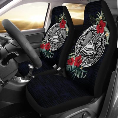 American Samoa Hibiscus Coat of Arms Car Seat Covers A02