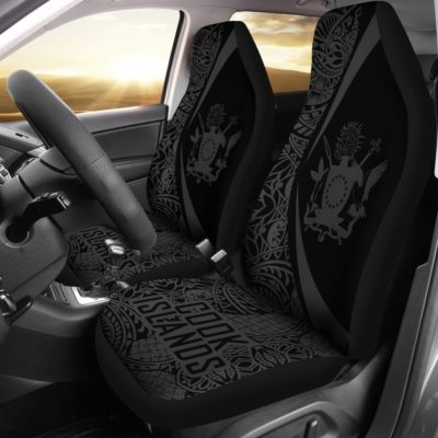Cook Islands Polynesian Car Seat Cover - Circle Style 01 - J4
