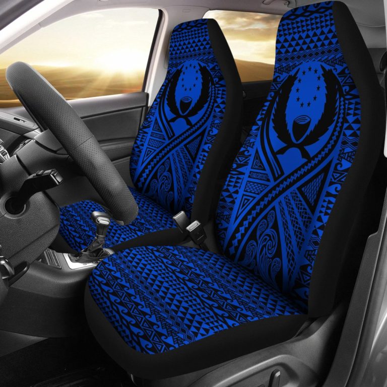 Pohnpei Car Seat Cover Lift Up Blue - BN09