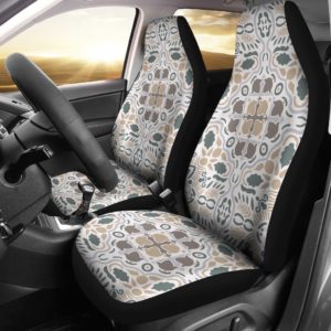 Portugal Car Seat Covers - Azulejos Pattern 04 Z2