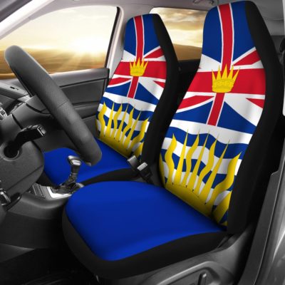 CANADA BRITISH COLUMBIA FLAG CAR SEAT COVERS TH9