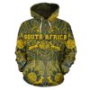South Africa Springbok Zip Up Hoodie Proud Version K4