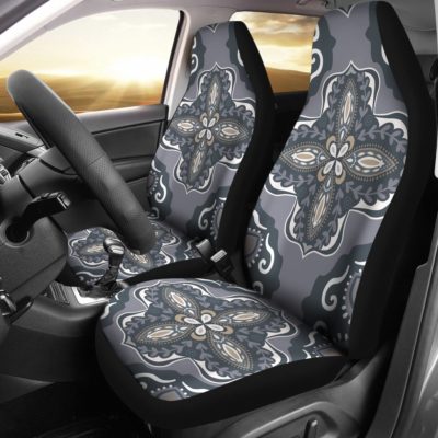 Portugal Car Seat Covers - Azulejos Pattern 03 Z2