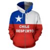 Chile Desperto Zip Up Hoodie K4