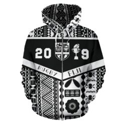 Fiji Win 2019 Zip Up Hoodie K4