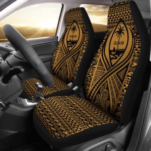 Guam Car Seat Cover Lift Up Gold - BN09