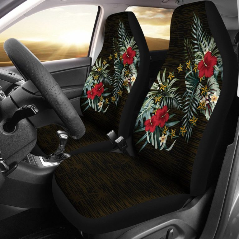 Cook Islands 15 Finest Hibiscus Car Seat Covers A7