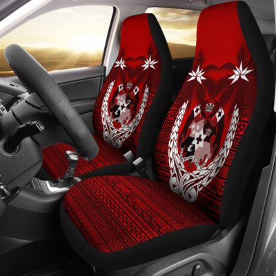 Tonga Polynesian Coconut Car Seat Covers A02