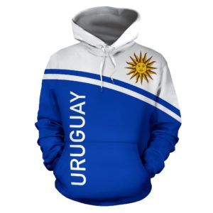 Uruguay All Over Hoodie - Curve Version - Bn11