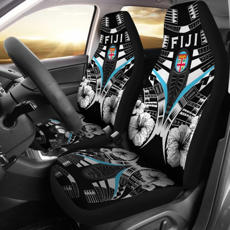 Fiji Tattoo Car Seat Covers Hibiscus K7