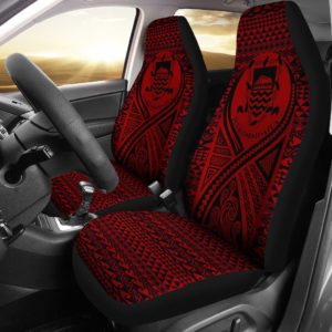 Tuvalu Car Seat Cover Lift Up Red - BN09