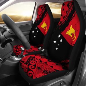 Papua New Guinea Car Seat Covers - Nora Style J91
