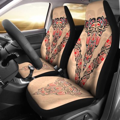 Canada Car Seat Covers - Haida Animals - BN04