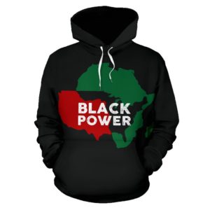 African-American Black Power Pullover Hoodie J0