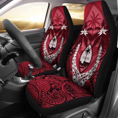 Guam Micronesian Niyok Car Seat Covers A02