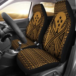 Kosrae Car Seat Cover Lift Up Gold - BN09