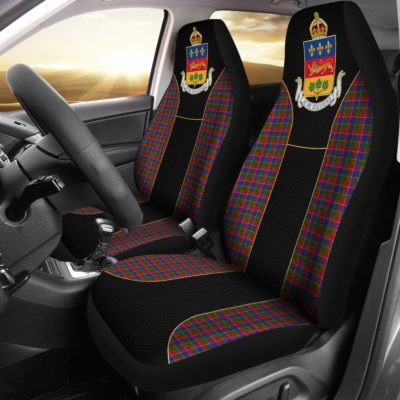 CANADA QUEBEC COAT OF ARMS GOLDEN CAR SEAT COVERS R1