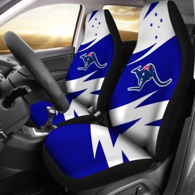 Australia Flag Kangaroo Car Seat Covers A5