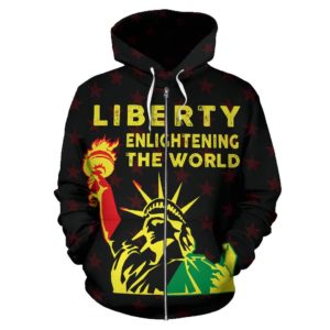 Pan-African Liberty Zip Hoodie J0
