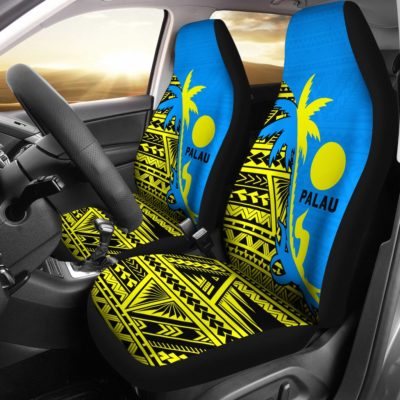 Palau Coconut Tree Car Seat Covers K4