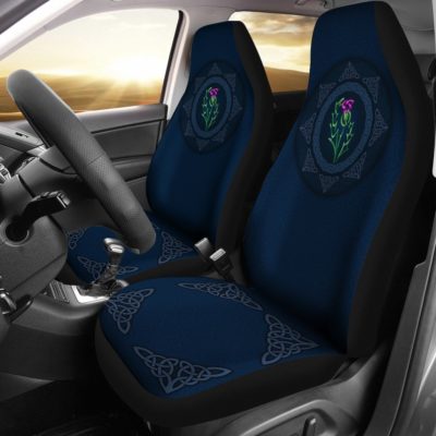 Scotland Thistle Celtic Car Seat Covers K7