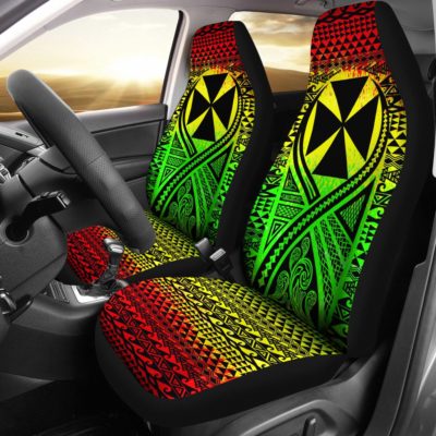 Wallis And Futuna Car Seat Cover Lift Up Reggae - BN09