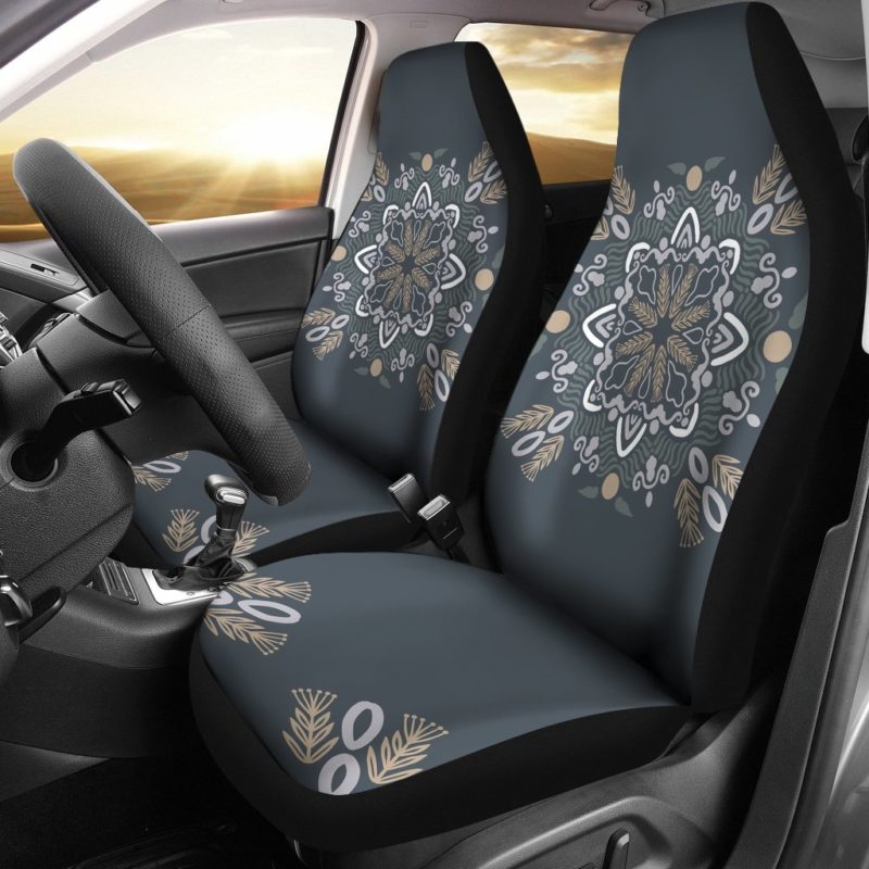 Portugal Car Seat Cover - Azulejos Pattern 01 Z2