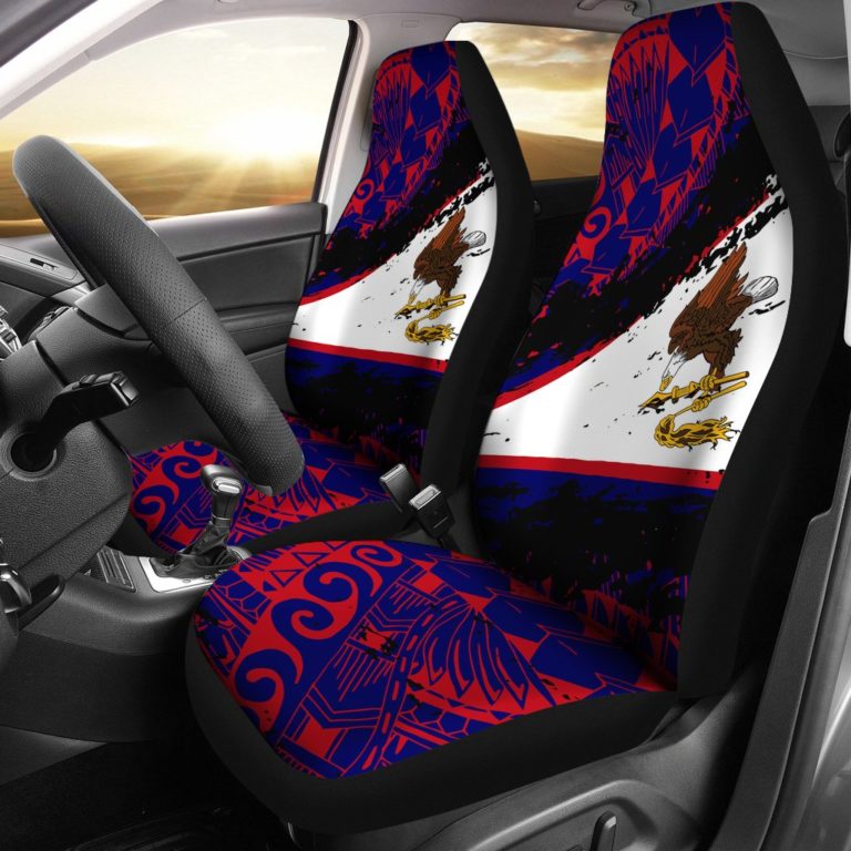 American Samoa Car Seat Covers - Nora Style J91