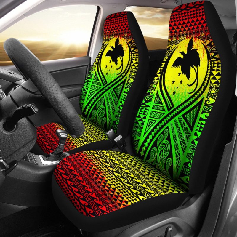 Papua New Guinea Car Seat Cover Lift Up Reggae - BN09