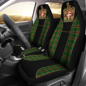 CANADA NEWFOUNDLAND & LABRADOR COAT OF ARMS GOLDEN CAR SEAT COVERS R1