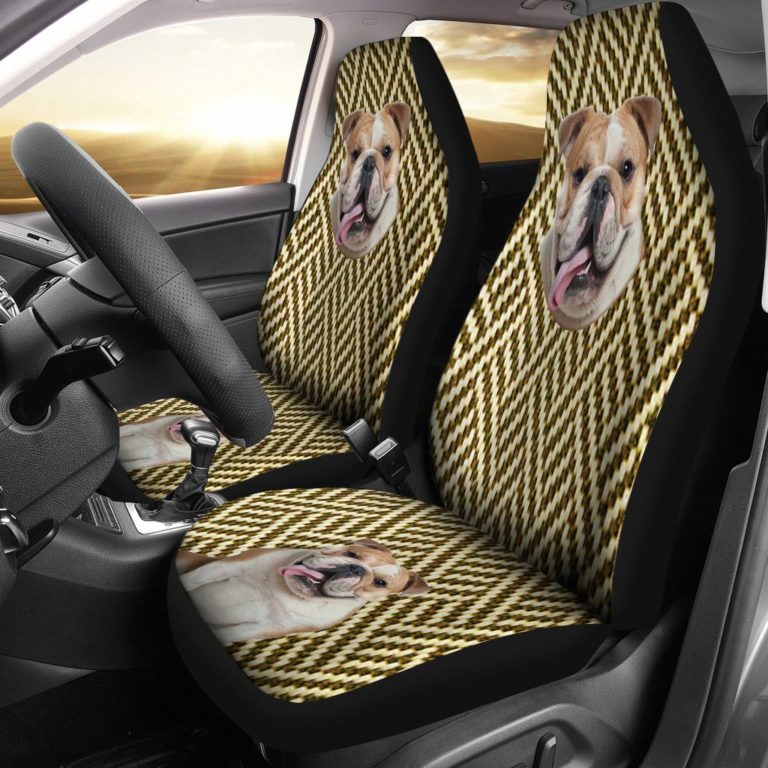 Australian bulldog Car Seat Cover K7