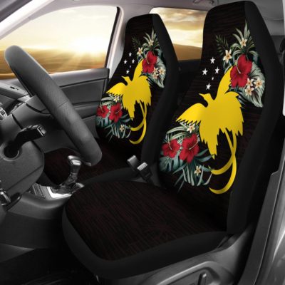 Papua New Guinea Hibiscus Car Seat Covers A02