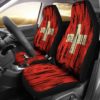 SWITZERLAND GRUNGE FLAG CAR SEAT COVER A0