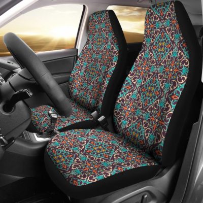 Portugal Car Seat Cover - Azulejos Pattern 22 Z3