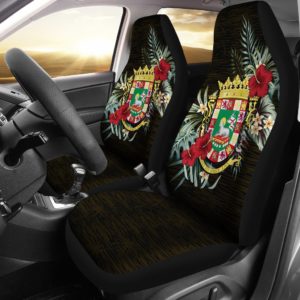 Puerto Rico Hibiscus Car Seat Covers A7
