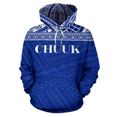 Chuuk State All Over Hoodie - Federated States Of Micronesia - Bn01