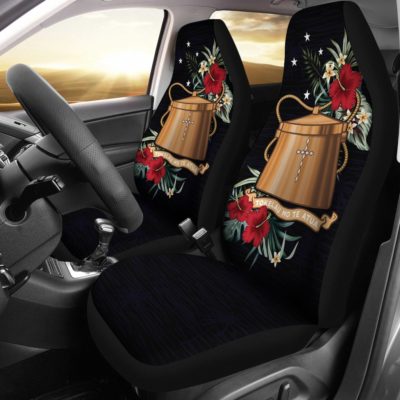 Tokelau Hibiscus Coat of Arms Car Seat Covers A02