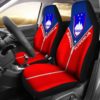 Slovenia Car Seat Cover With Straight Zipper Style K52