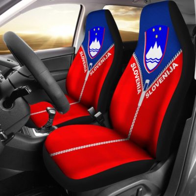 Slovenia Car Seat Cover With Straight Zipper Style K52
