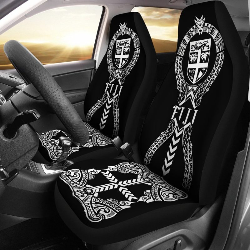 Fiji Car Seat Covers - Polynesian Tribal - BN04