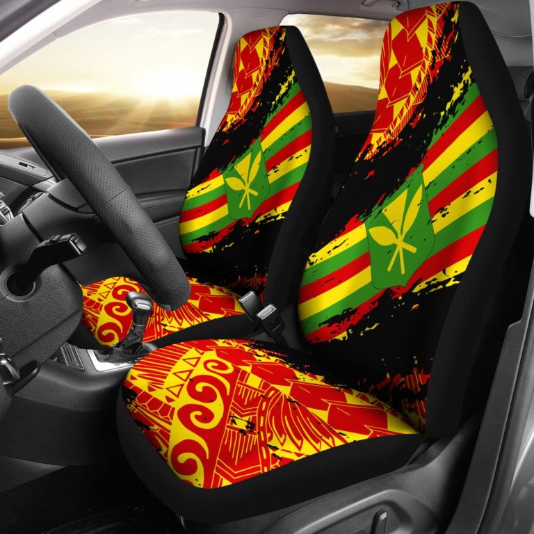 Hawaii Kanaka Car Seat Covers - Nora Style J91