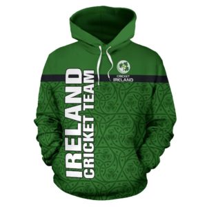 Ireland Hoodie - Ireland Cricket Team - BN15