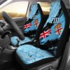 Fiji Tapa Car Seat Covers - Nora Style J91