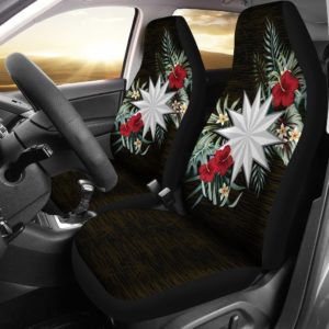 Nauru Hibiscus Car Seat Covers A7